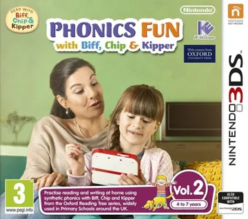 Phonics Fun with Biff, Chip & Kipper Vol. 2 (Europe) (En,Fr,De,Es,It,Pt) box cover front